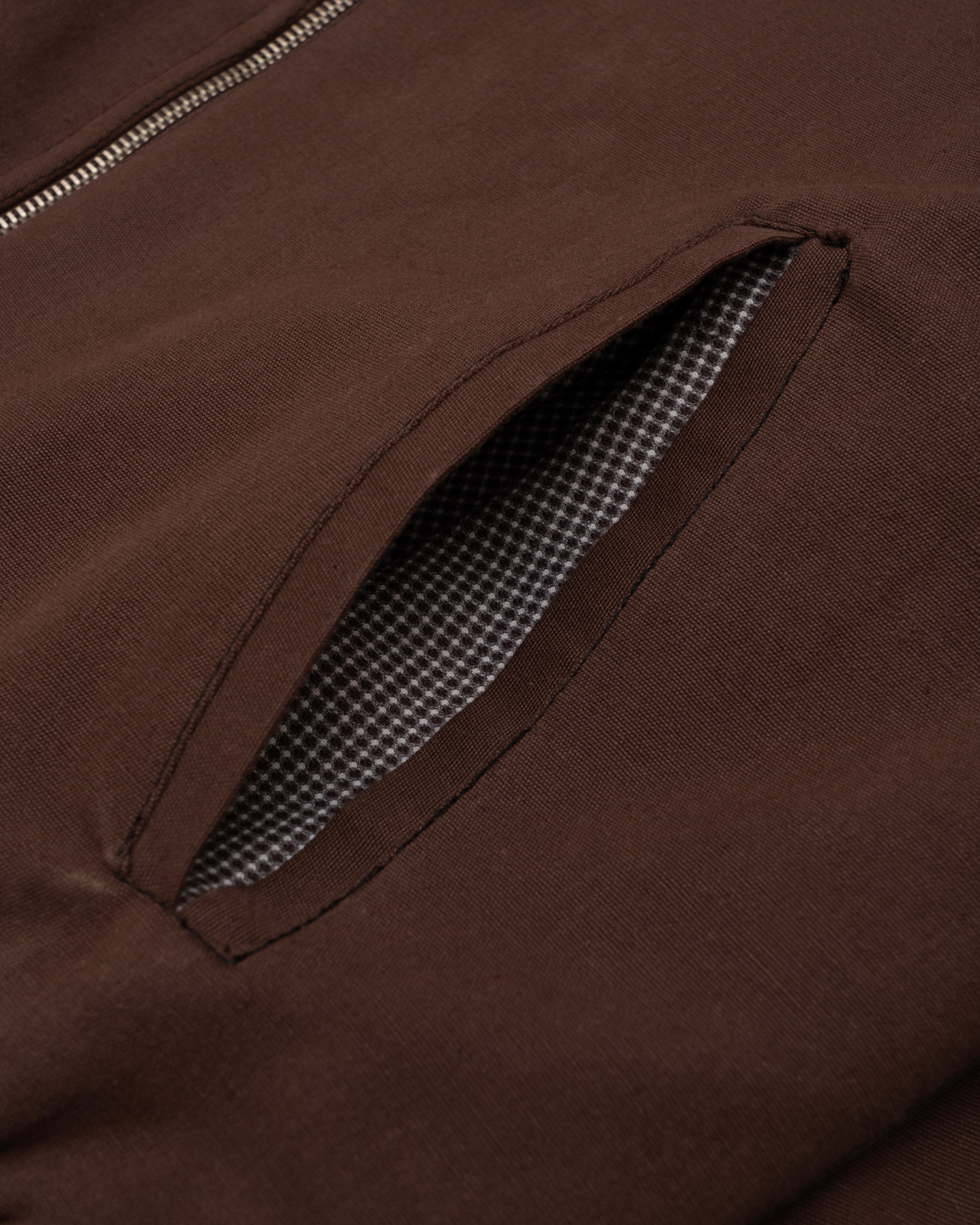 NSC THREE FLOWER WORKWEAR JACKET (BROWN) image 5