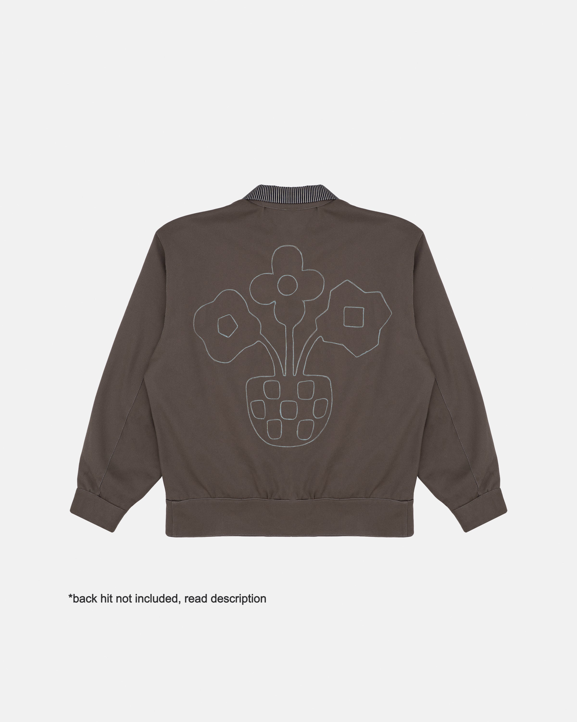 NSC THREE FLOWER WORKWEAR JACKET (GREY) image 6