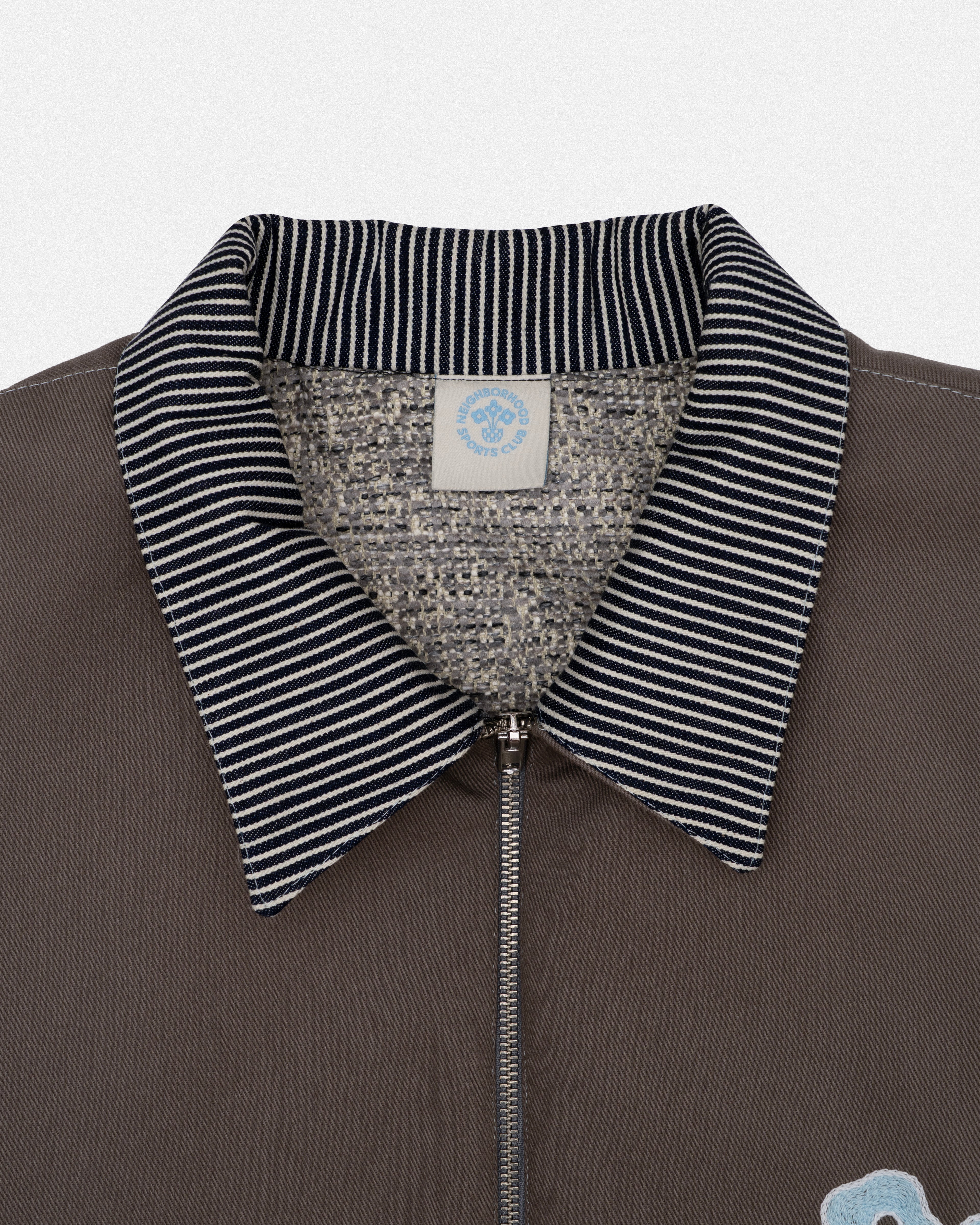 NSC THREE FLOWER WORKWEAR JACKET (GREY) image 2