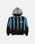 NEIGHBORHOOD World Cup Striped Zip-Up (Black/Blue)