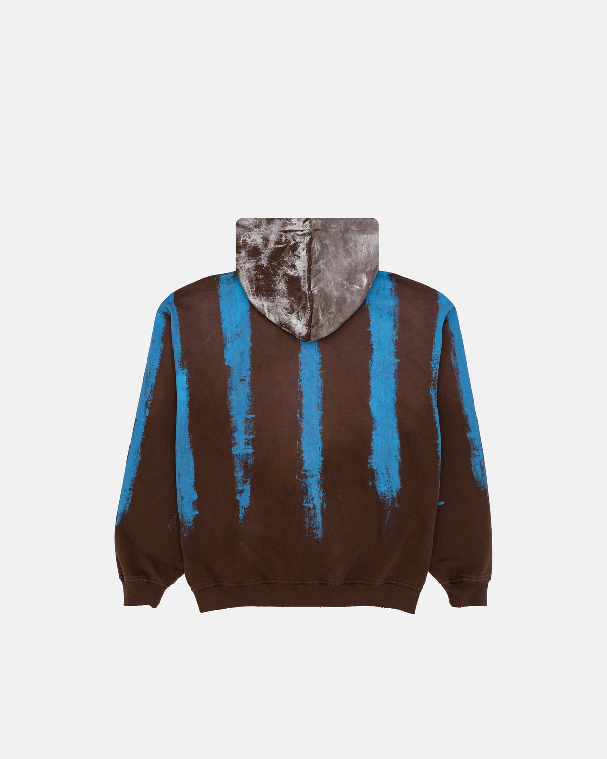 NEIGHBORHOOD World Cup Striped Zip-Up (Brown/Blue)
