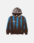 NEIGHBORHOOD World Cup Striped Zip-Up (Brown/Blue)