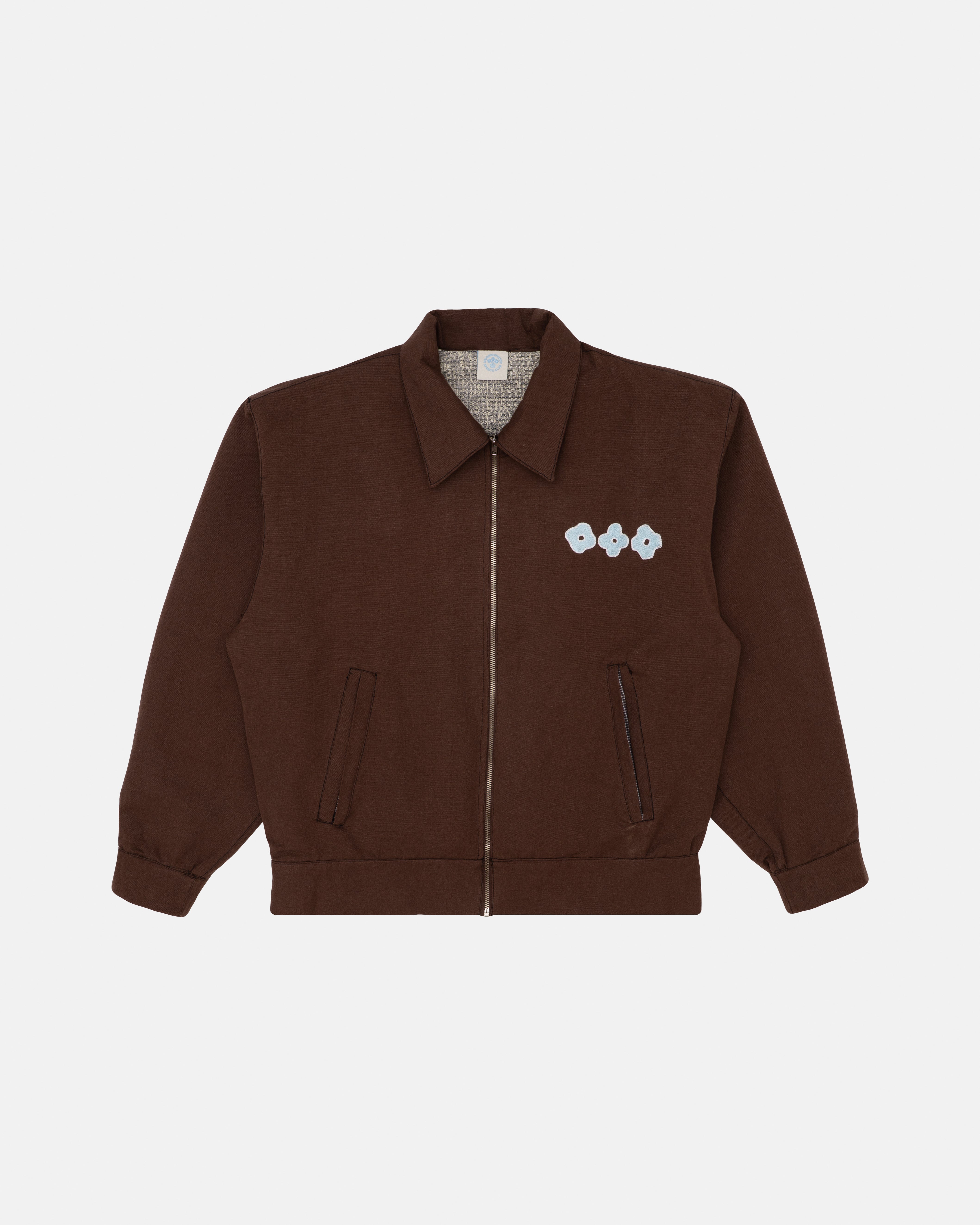 NSC THREE FLOWER WORKWEAR JACKET (BROWN) – NEIGHBORHOOD SPORTS CLUB